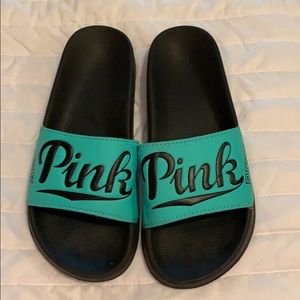 pink slides super comfy